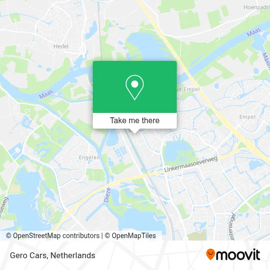 Gero Cars map