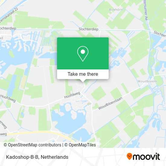 Kadoshop-B-B map