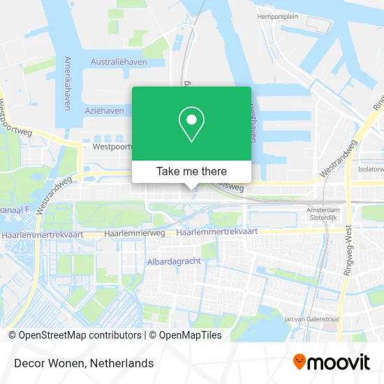 Decor Wonen map