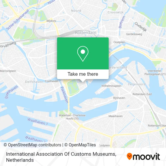 International Association Of Customs Museums map