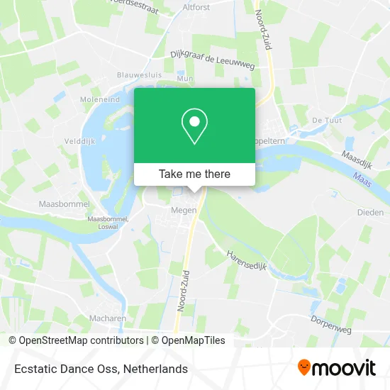 Ecstatic Dance Oss map