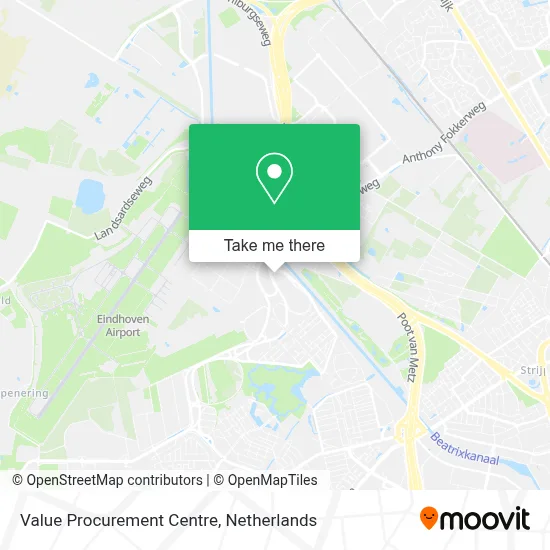 Value Procurement Centre map