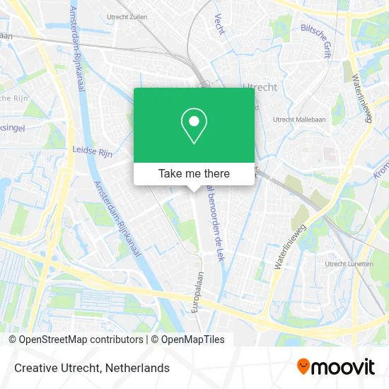Creative Utrecht Karte