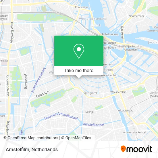 Amstelfilm map