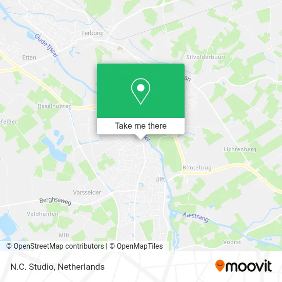N.C. Studio map