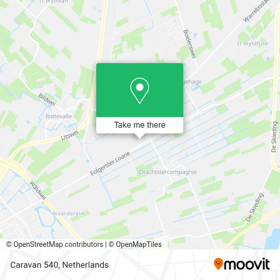 Caravan 540 map