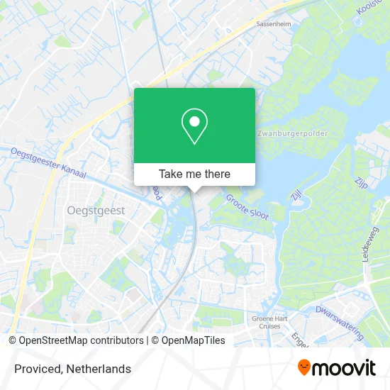 Proviced map