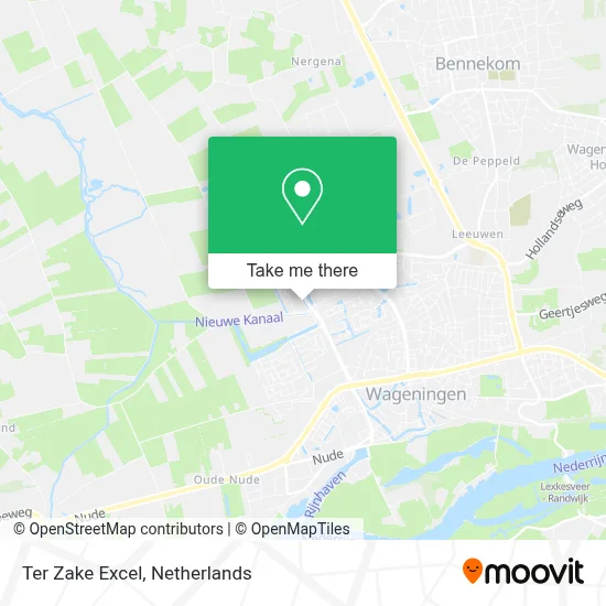 Ter Zake Excel map