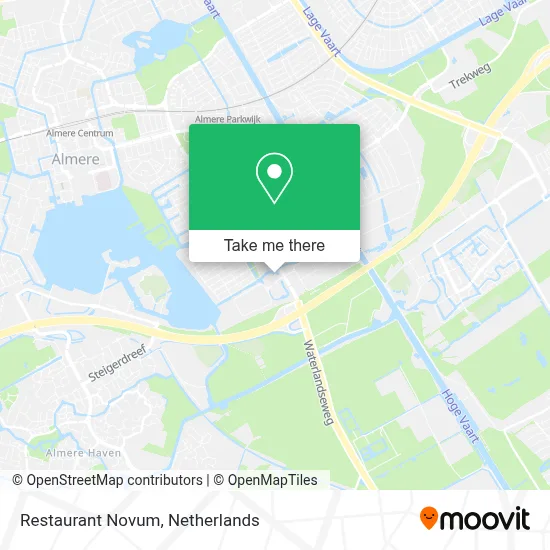 Restaurant Novum map