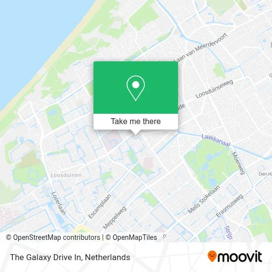 The Galaxy Drive In map
