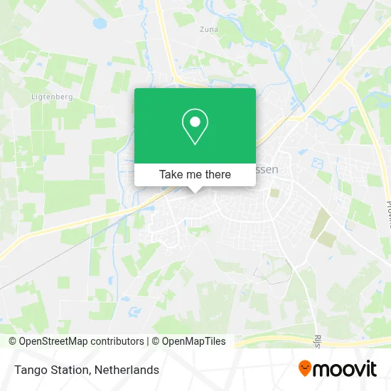 Tango Station map