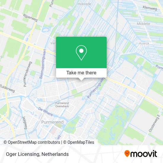 Oger Licensing map