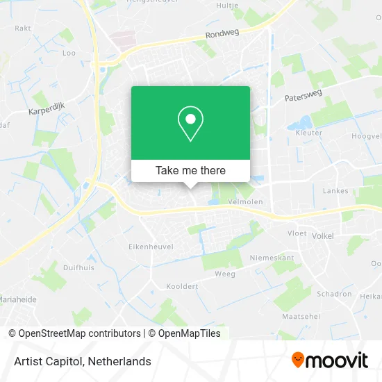 Artist Capitol map