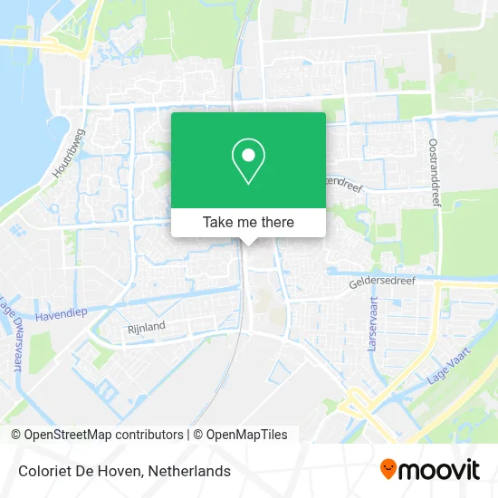 Coloriet De Hoven Karte
