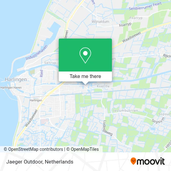 Jaeger Outdoor map