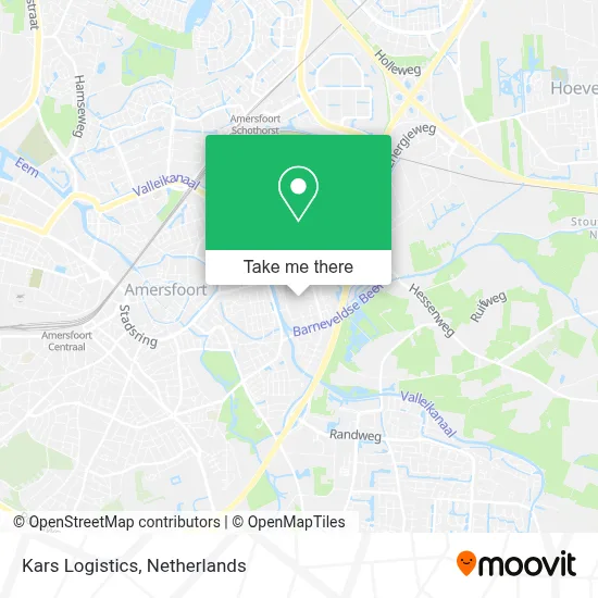 Kars Logistics map