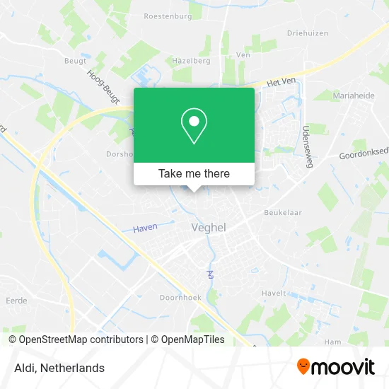 Aldi map