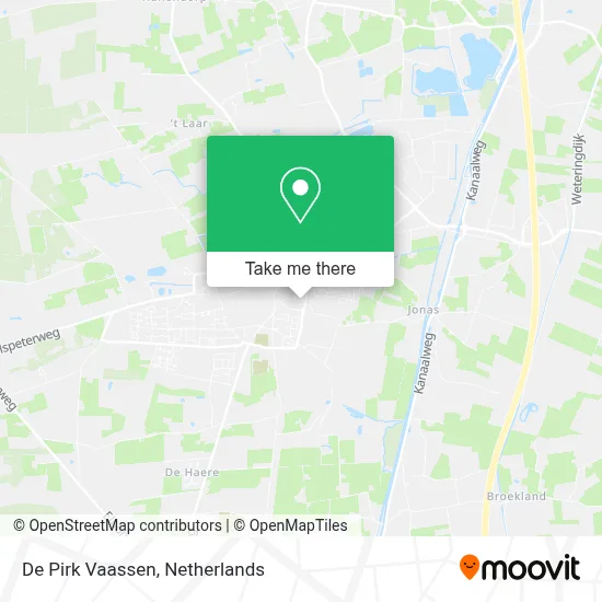 De Pirk Vaassen map