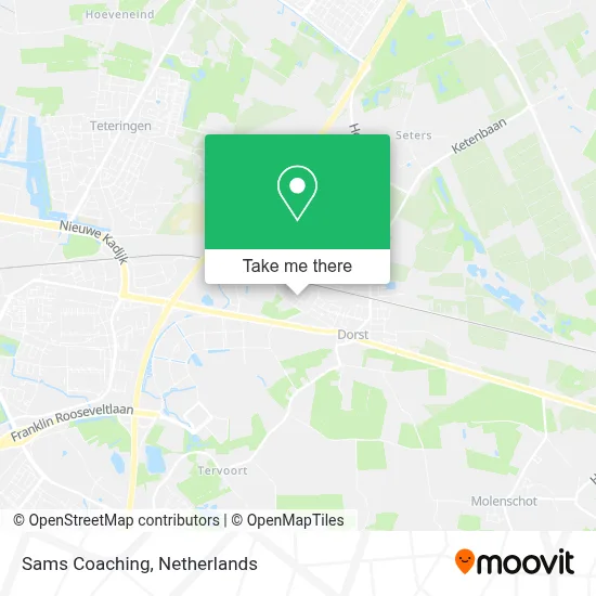 Sams Coaching map