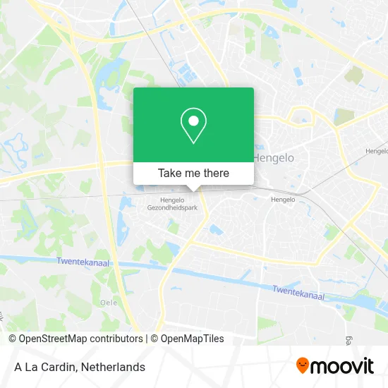 A La Cardin map