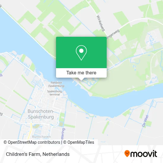 Children's Farm map