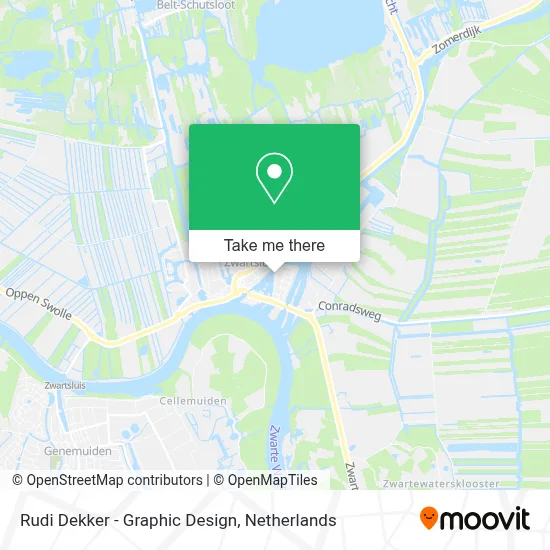 Rudi Dekker - Graphic Design map
