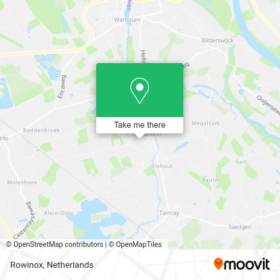 Rowinox map