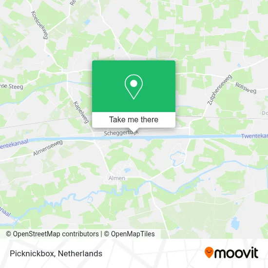 Picknickbox map