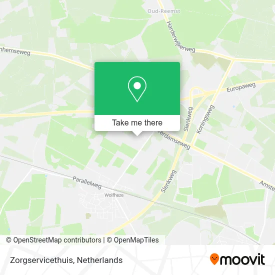Zorgservicethuis Karte