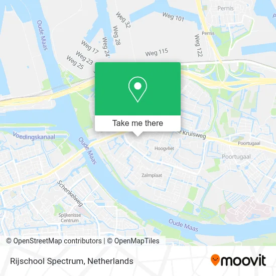 Rijschool Spectrum Karte