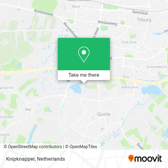 Knipknapper map
