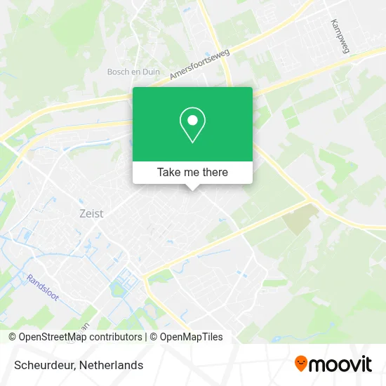 Scheurdeur map