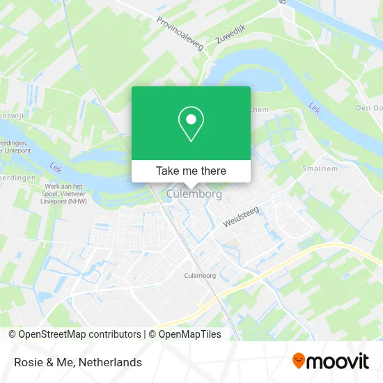 Rosie & Me map
