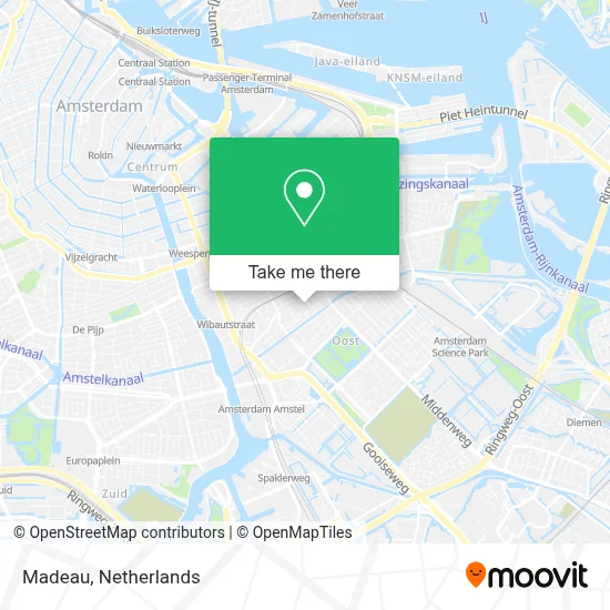 Madeau map
