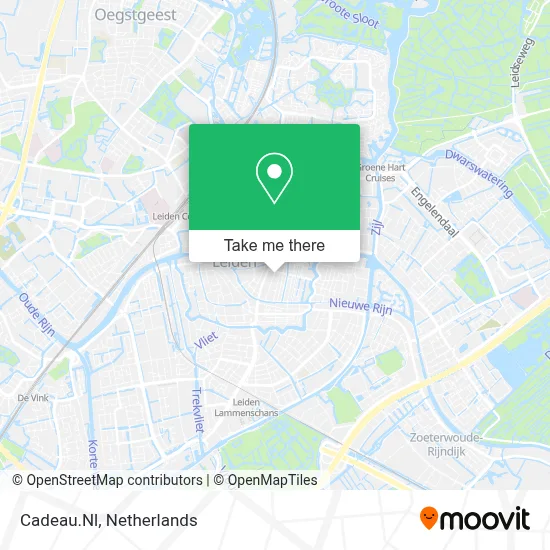 Cadeau.Nl map