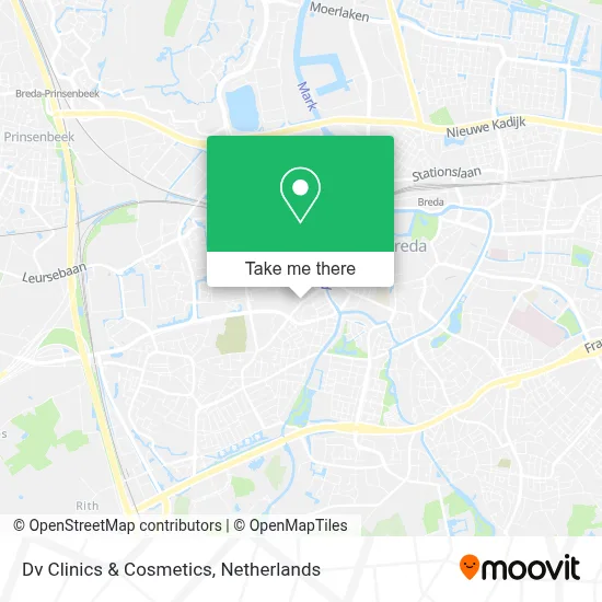 Dv Clinics & Cosmetics map