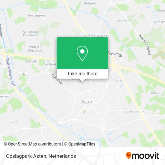 Opslagpark Asten map