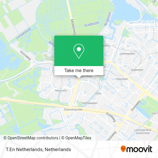 T.En Netherlands map