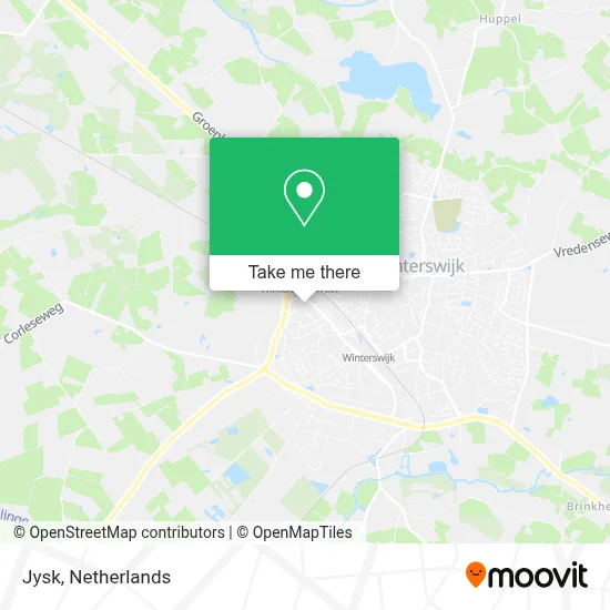 Jysk map