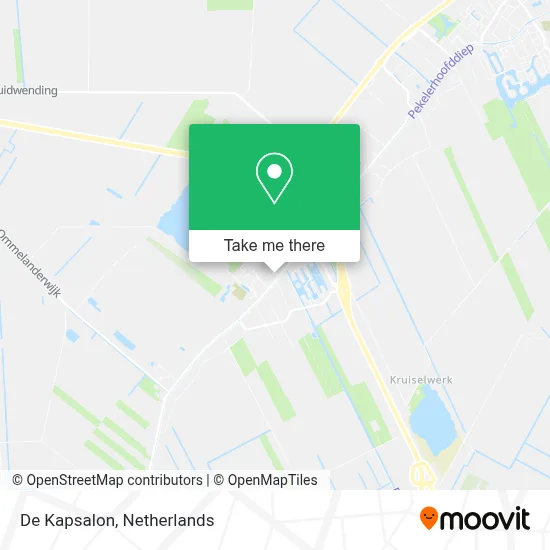 De Kapsalon map