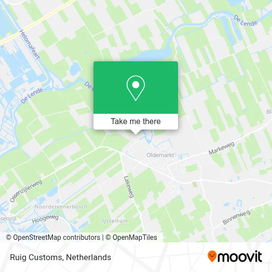 Ruig Customs map