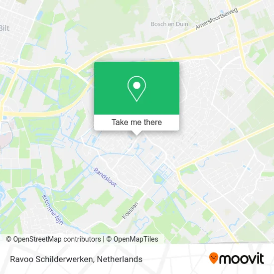 Ravoo Schilderwerken Karte