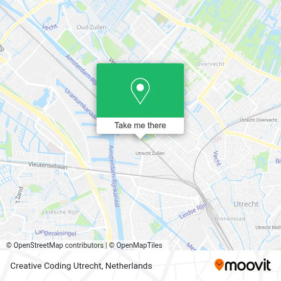 Creative Coding Utrecht Karte