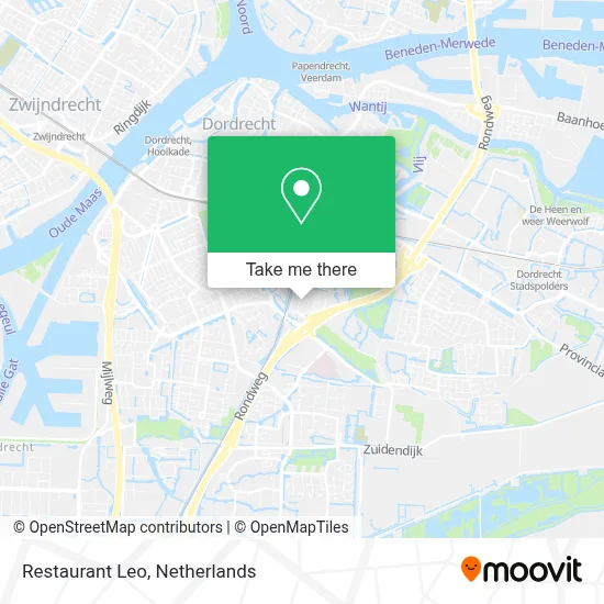 Restaurant Leo map
