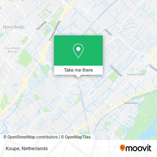 Koupe map