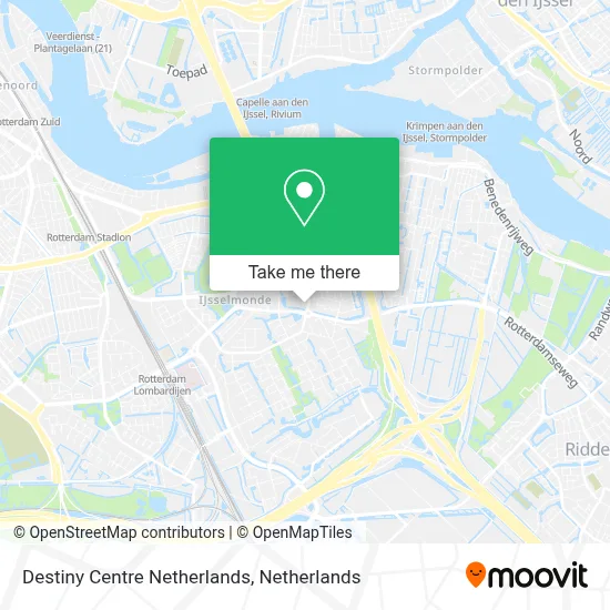 Destiny Centre Netherlands map