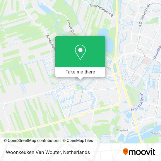 Woonkeuken Van Wouter map