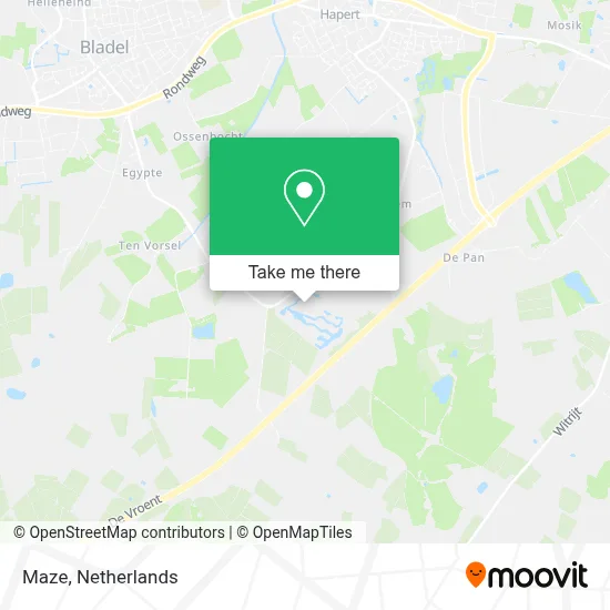 Doolhof map