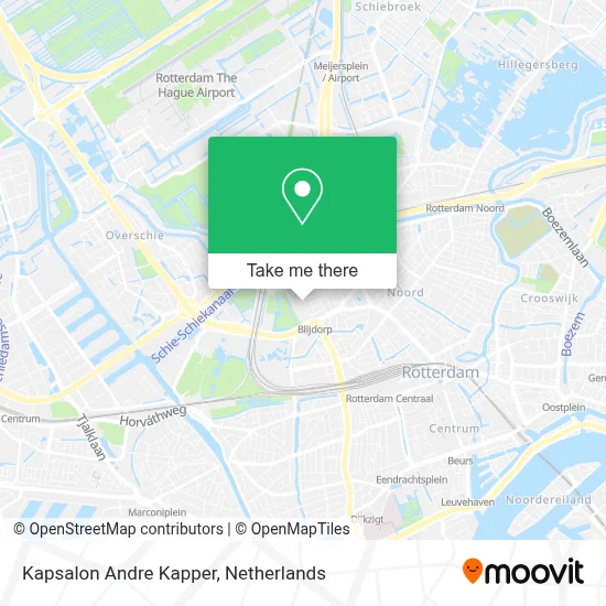 Kapsalon Andre Kapper map