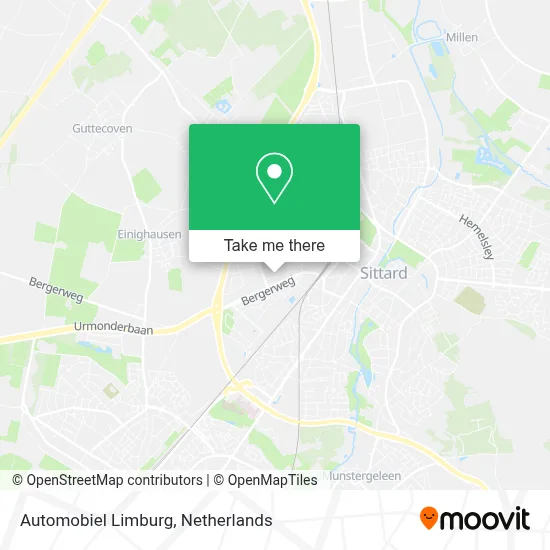 Automobiel Limburg map